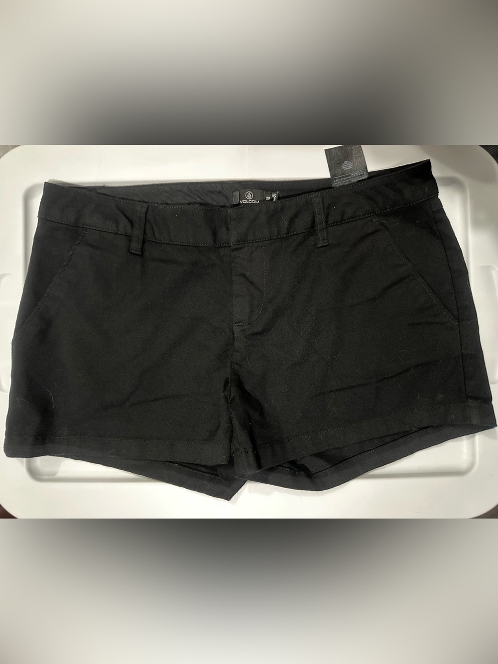 Volcom Black Women's Casual Short Shorts